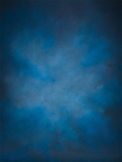 Blue Hand Painted Backdrop-Piroli