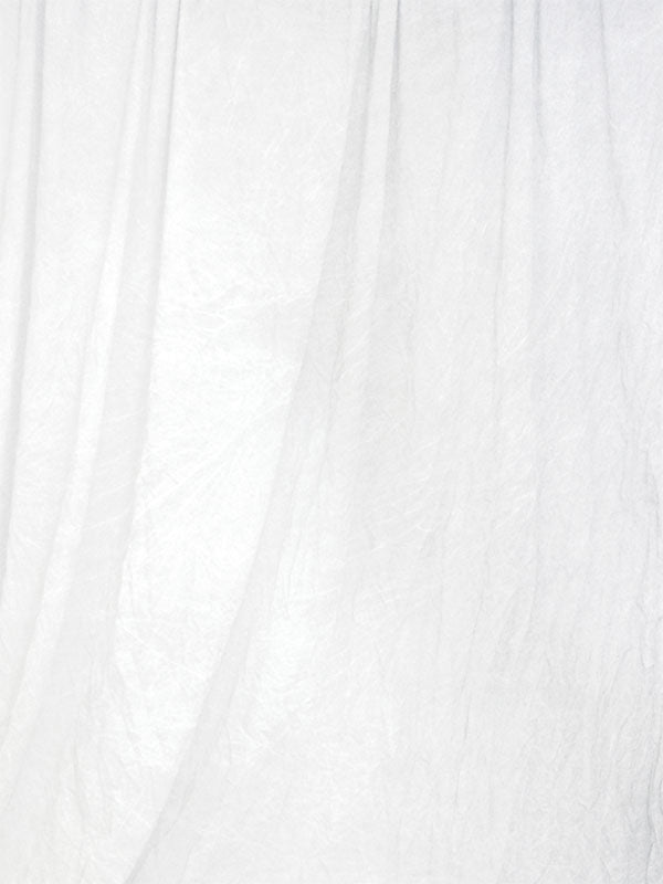 white curtain backdrop