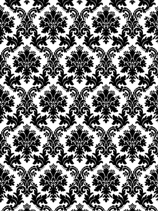 royal wallpaper black and white