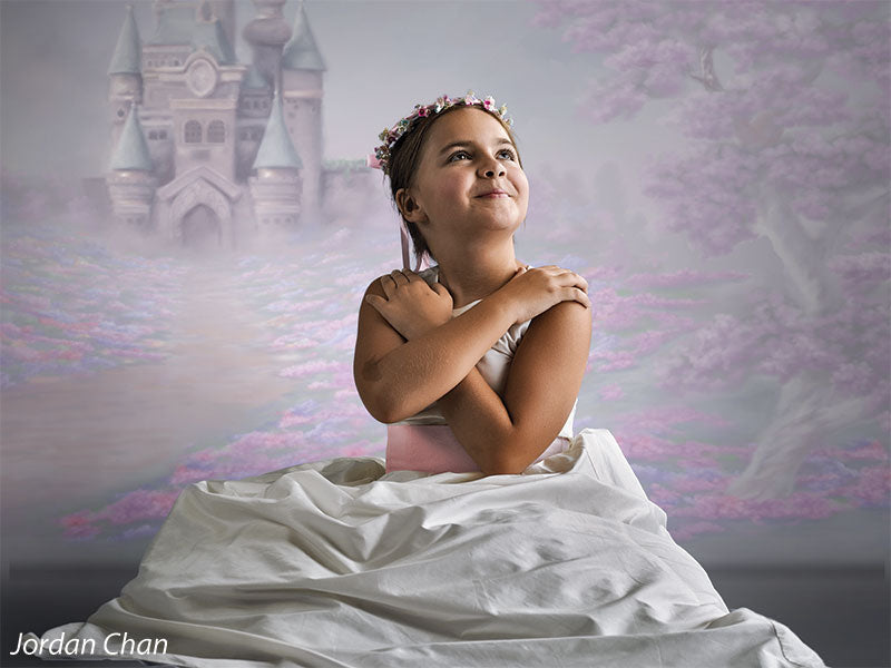 Pastel Fairytale Printed Photography Backdrop