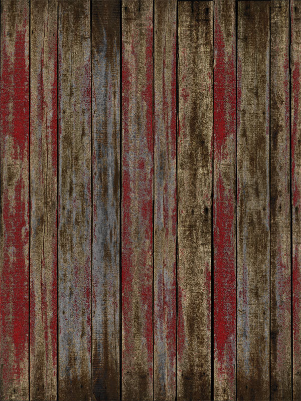 rustic red barn wood background