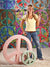 Peace Sign Printed Photography Backdrop
