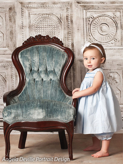 Pale Victorian Printed Photography Backdrop