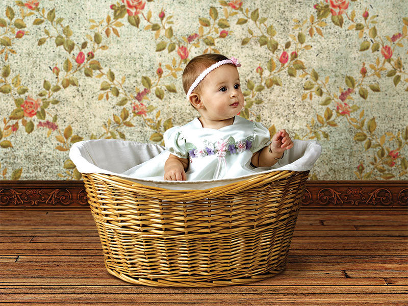 Emma Floral Printed Photography Backdrop