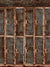 Metal Lockers Rust Printed Photo Backdrop