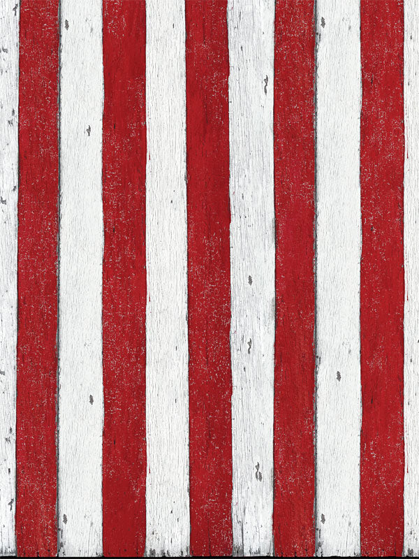 Red and White Stripe Backdrop