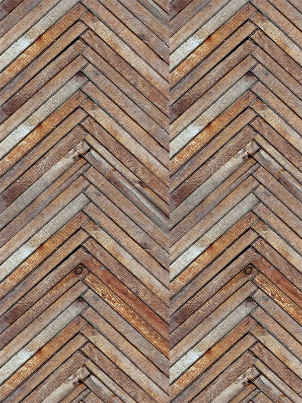 Herringbone Wood Photography Floor Drop