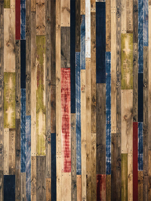 Wood Photography Floordrop - Wide Wood Planks - Denny Manufacturing