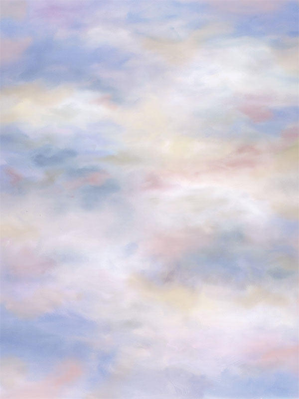 Pastel Cloud Hand Painted Photo Backdrop