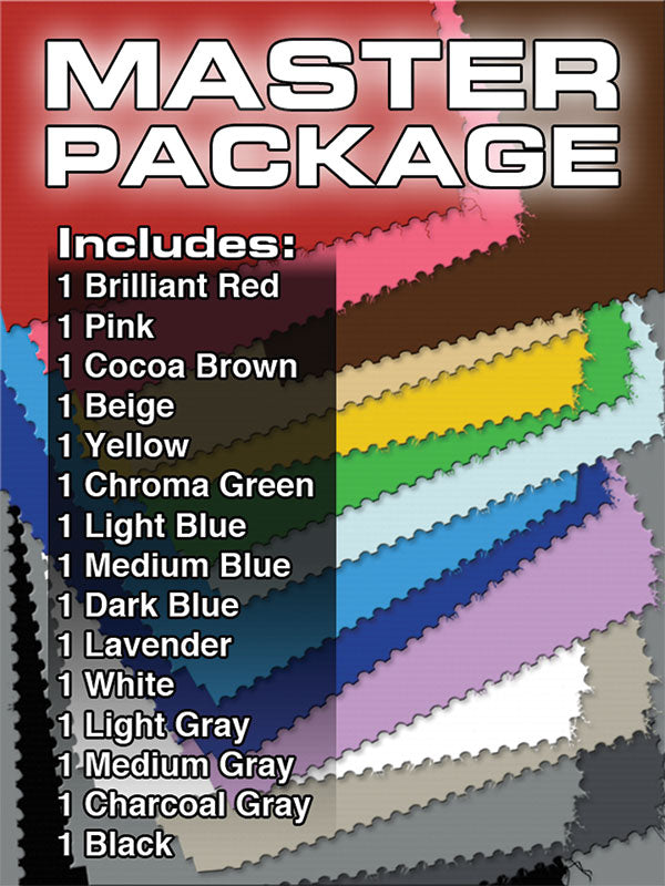 Solid Color Master Backdrop Package