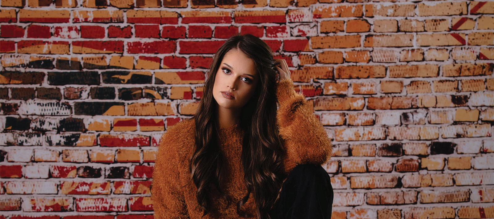 Brick Wall Photography Backdrops - High-Quality Backgrounds for Industrial Chic Vibes.