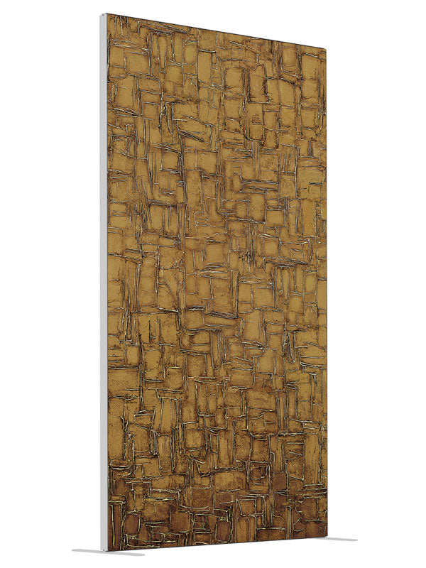 Matrix Amber shown at an angled view, photography backdrop panel for Denny StudioEdge silicone edge frame, 4 ft