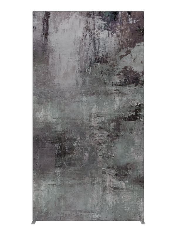 Punched Urban Gray, photography backdrop panel for Denny StudioEdge silicone edge frame, 4 ft