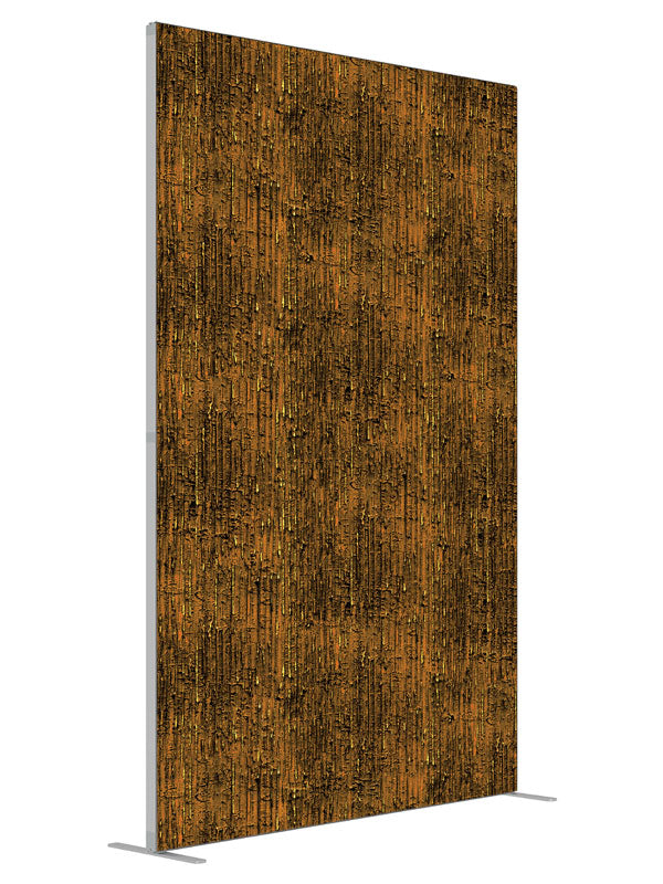 Reactor Rust shown at an angled view, photography backdrop panel for Denny StudioEdge silicone edge frame, 5 ft