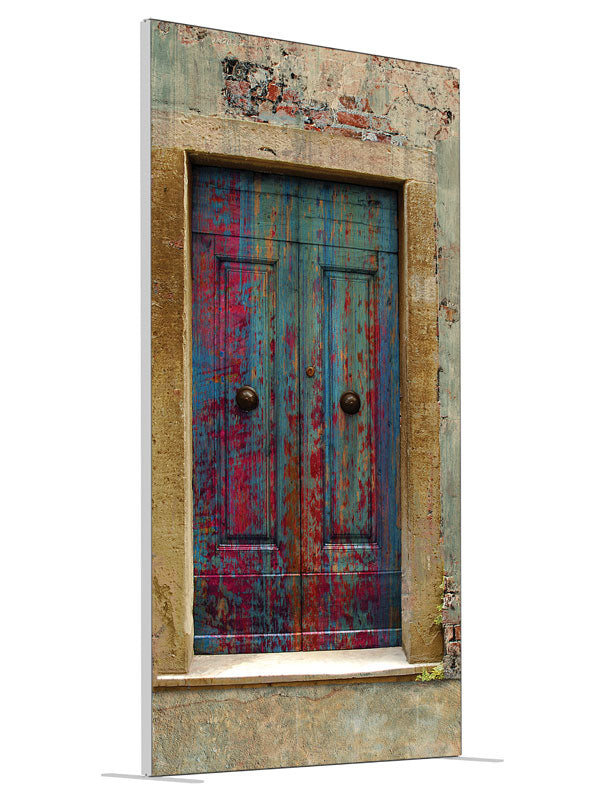 Toulouse Street shown at an angled view, photography backdrop panel for Denny StudioEdge silicone edge frame, 4 ft