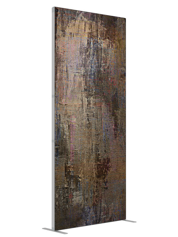 Tattered Rustic shown at an angled view, photography backdrop panel for Denny StudioEdge silicone edge frame, 3 ft