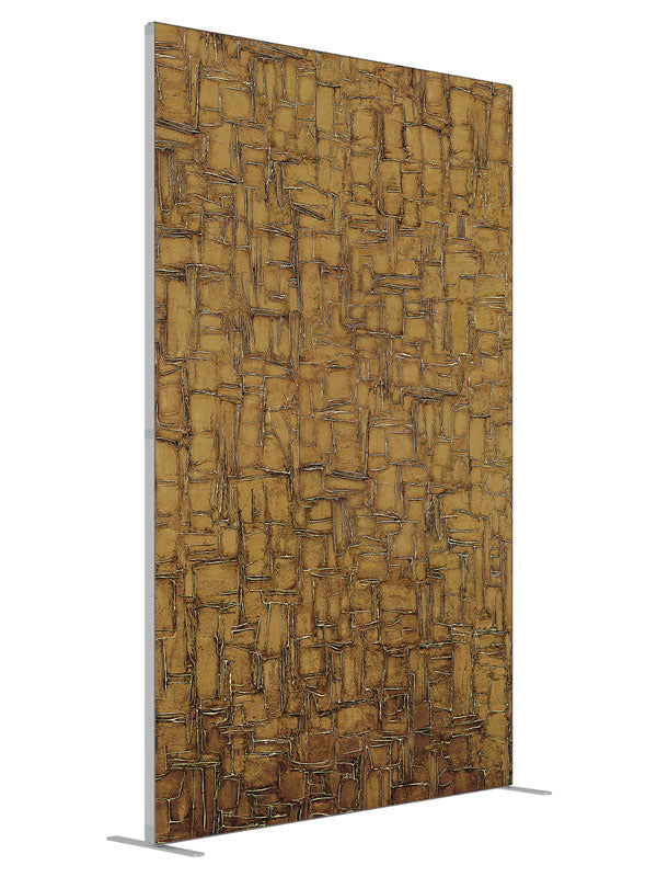 Matrix Amber shown at an angled view, photography backdrop panel for Denny StudioEdge silicone edge frame, 5 ft