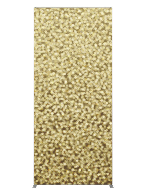 Penta Gold Bokeh, photography backdrop panel for Denny StudioEdge silicone edge frame, 3 ft