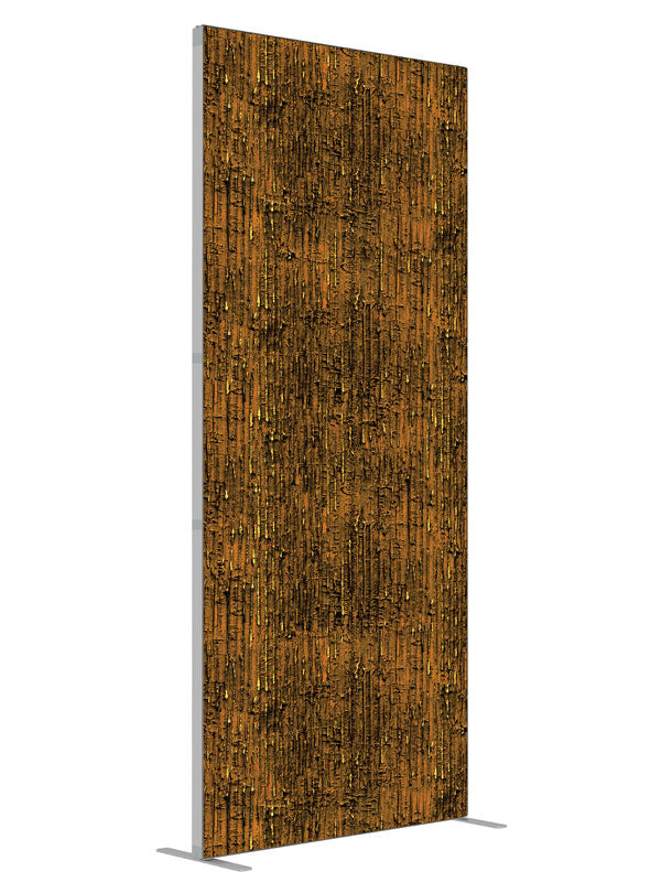 Reactor Rust shown at an angled view, photography backdrop panel for Denny StudioEdge silicone edge frame, 3 ft