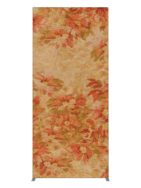 Nostalgic Autumn Floral, photography backdrop panel for Denny StudioEdge silicone edge frame, 3 ft