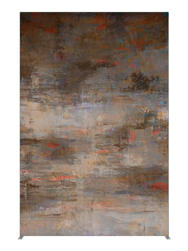 Rustic Amber Stager, photography backdrop panel for Denny StudioEdge silicone edge frame, 5 ft
