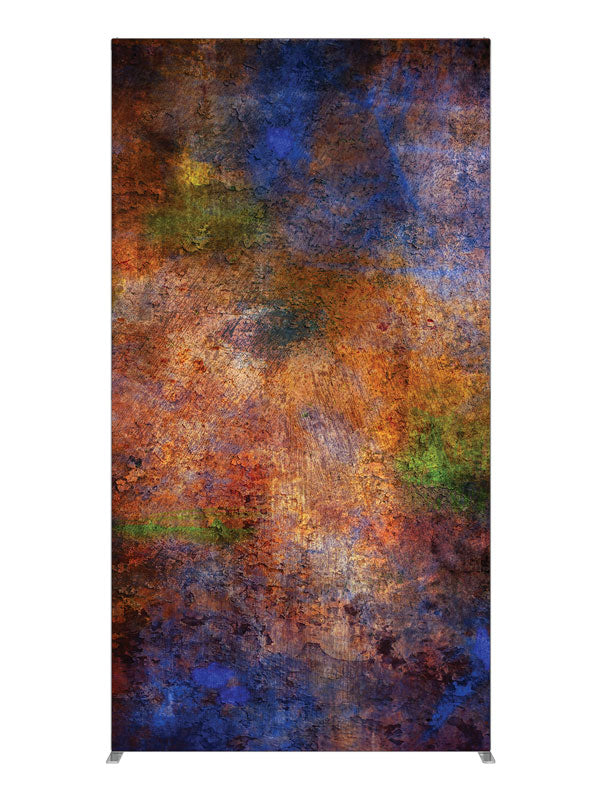 Chroma Grunge, photography backdrop panel for Denny StudioEdge silicone edge frame, 4 ft