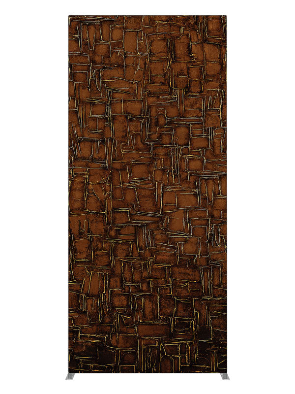 Matrix Brown, photography backdrop panel for Denny StudioEdge silicone edge frame, 3 ft