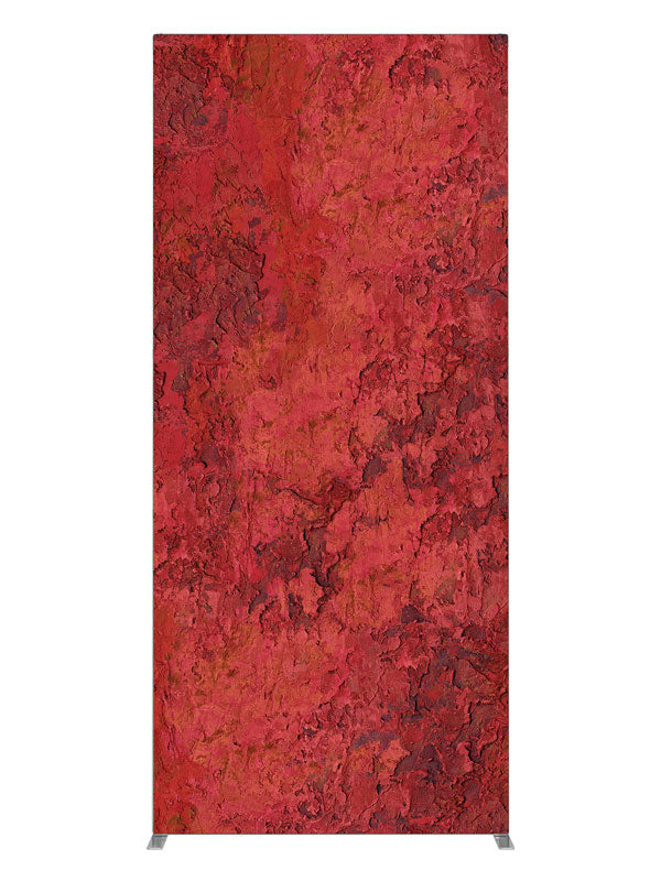 Isabella Red, photography backdrop panel for Denny StudioEdge silicone edge frame, 3 ft