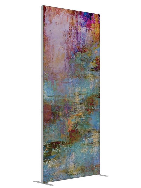 Bewitched shown at an angled view, photography backdrop panel for Denny StudioEdge silicone edge frame, 3 ft