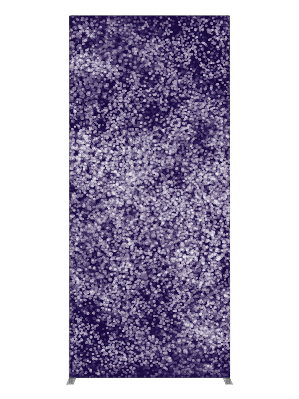 Purple Bokeh, photography backdrop panel for Denny StudioEdge silicone edge frame, 3 ft