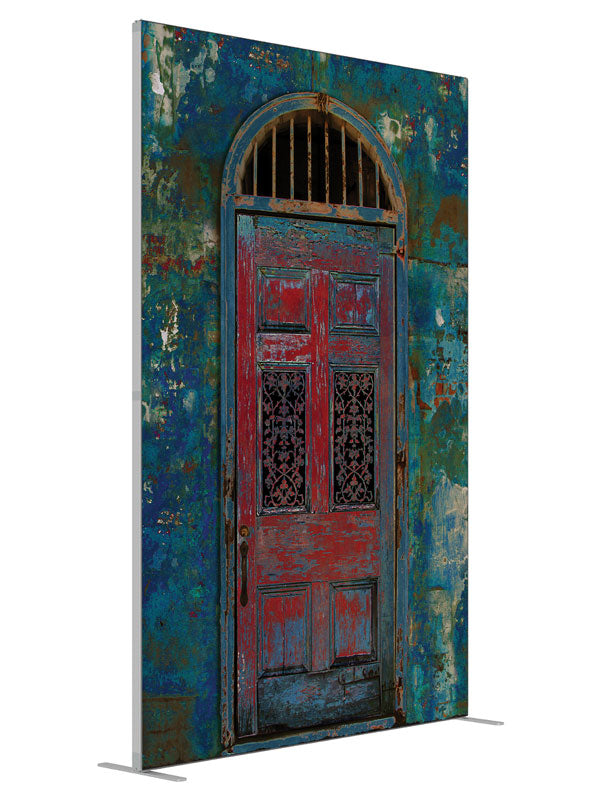 Iberville Street shown at an angled view, photography backdrop panel for Denny StudioEdge silicone edge frame, 5 ft