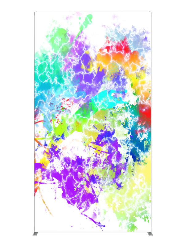 Electric Abstract, photography backdrop panel for Denny StudioEdge silicone edge frame, 4 ft