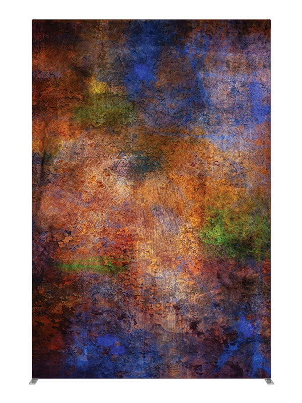 Chroma Grunge, photography backdrop panel for Denny StudioEdge silicone edge frame, 5 ft