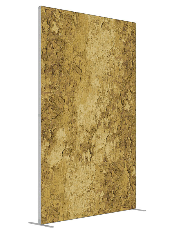 Golden shown at an angled view, photography backdrop panel for Denny StudioEdge silicone edge frame, 5 ft