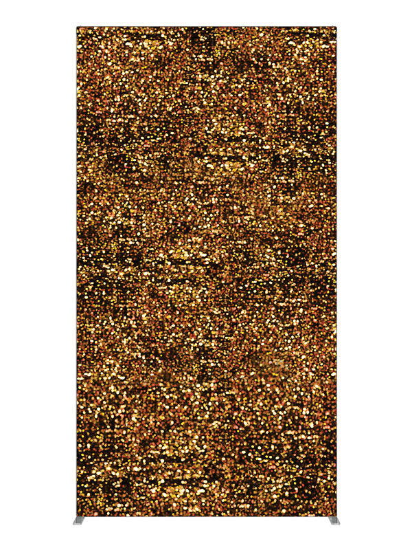 Lanes Gold Glitter Bokeh, photography backdrop panel for Denny StudioEdge silicone edge frame, 4 ft
