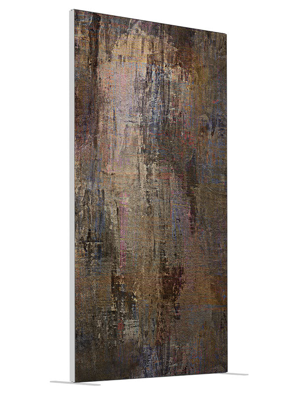 Tattered Rustic shown at an angled view, photography backdrop panel for Denny StudioEdge silicone edge frame, 4 ft