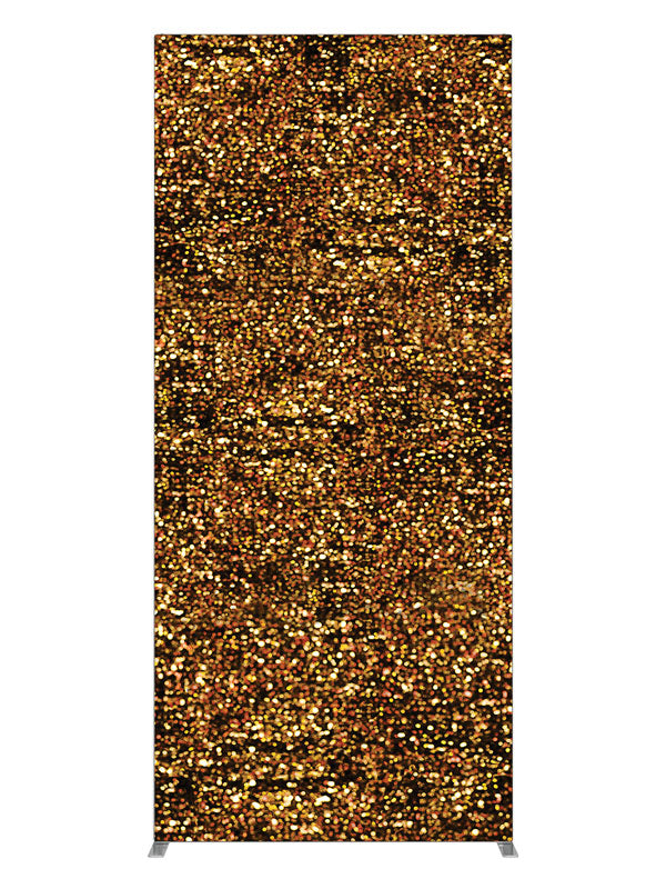 Lanes Gold Glitter Bokeh, photography backdrop panel for Denny StudioEdge silicone edge frame, 3 ft