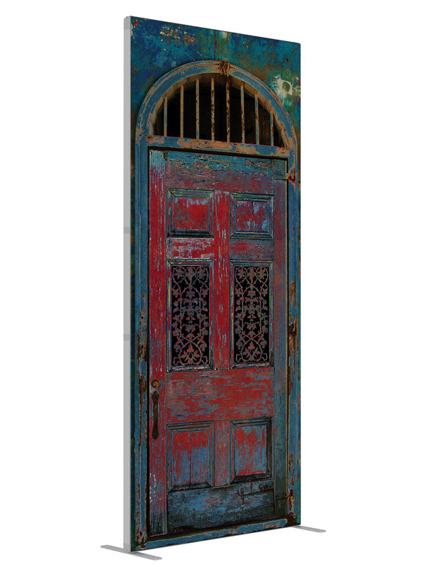 Iberville Street shown at an angled view, photography backdrop panel for Denny StudioEdge silicone edge frame, 3 ft
