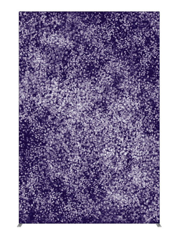 Purple Bokeh, photography backdrop panel for Denny StudioEdge silicone edge frame, 5 ft
