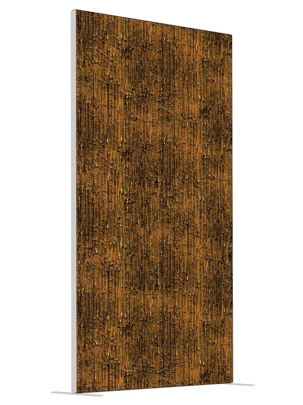 Reactor Rust shown at an angled view, photography backdrop panel for Denny StudioEdge silicone edge frame, 4 ft