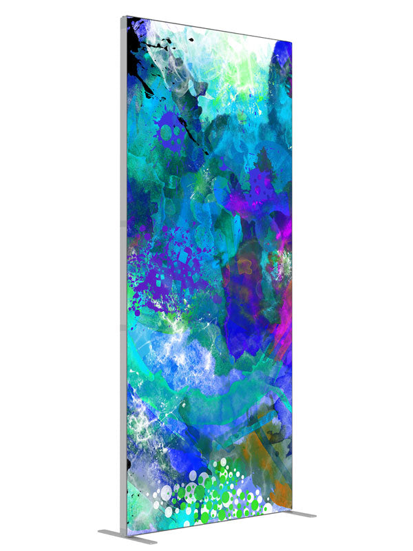 Singularity shown at an angled view, photography backdrop panel for Denny StudioEdge silicone edge frame, 3 ft