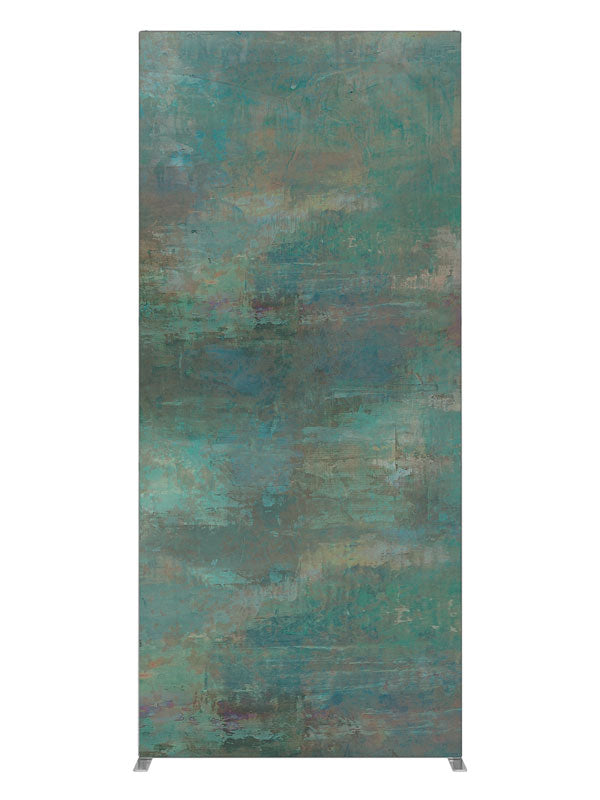 Rustic Teal Magpie, photography backdrop panel for Denny StudioEdge silicone edge frame, 3 ft