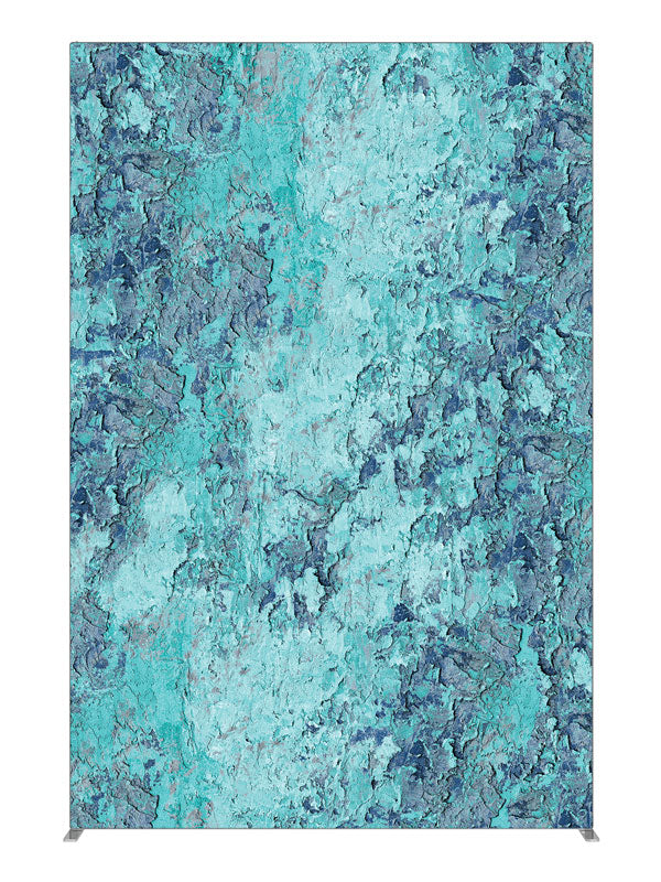 Isabella Aqua, photography backdrop panel for Denny StudioEdge silicone edge frame, 5 ft