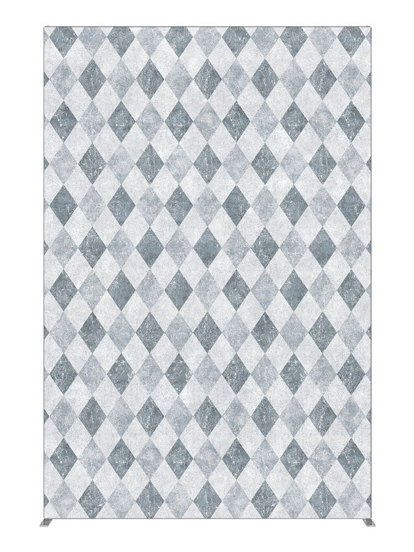Jester's Court Gray Diamond, photography backdrop panel for Denny StudioEdge silicone edge frame, 5 ft