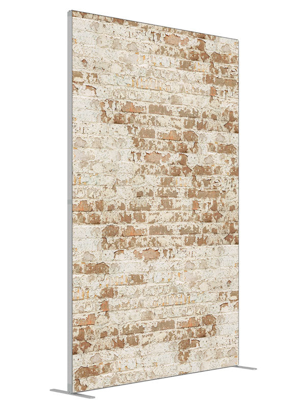SoHo Ivory shown at an angled view, photography backdrop panel for Denny StudioEdge silicone edge frame, 5 ft