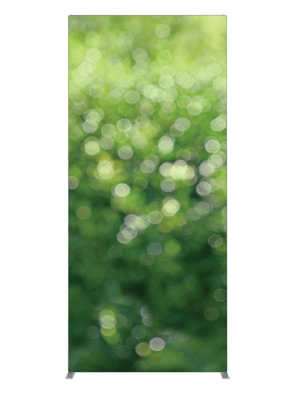 Green Bokeh, photography backdrop panel for Denny StudioEdge silicone edge frame, 3 ft