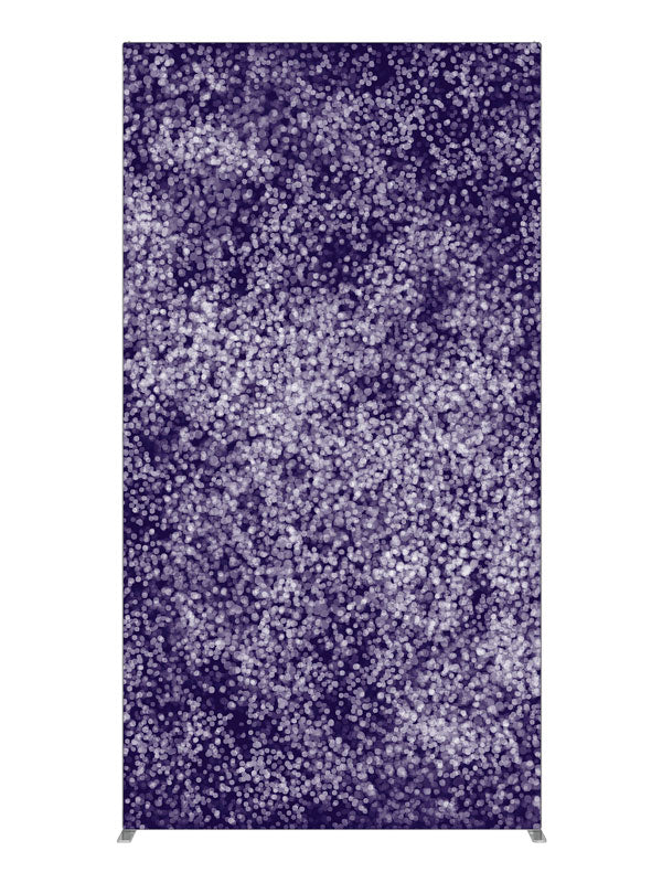 Purple Bokeh, photography backdrop panel for Denny StudioEdge silicone edge frame, 4 ft