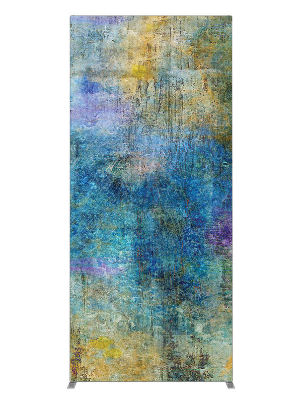 Rainbow Grunge, photography backdrop panel for Denny StudioEdge silicone edge frame, 3 ft