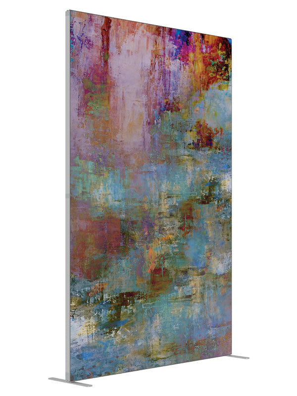 Bewitched shown at an angled view, photography backdrop panel for Denny StudioEdge silicone edge frame, 5 ft