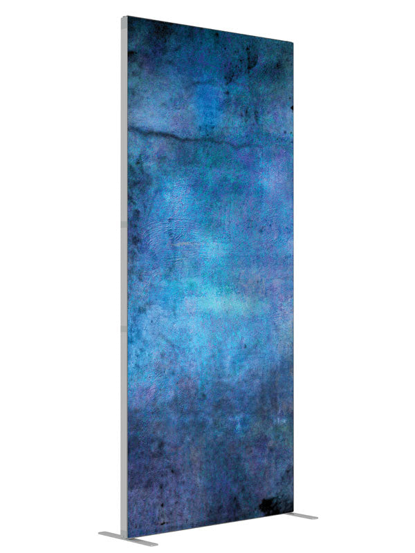 Slammed shown at an angled view, photography backdrop panel for Denny StudioEdge silicone edge frame, 3 ft